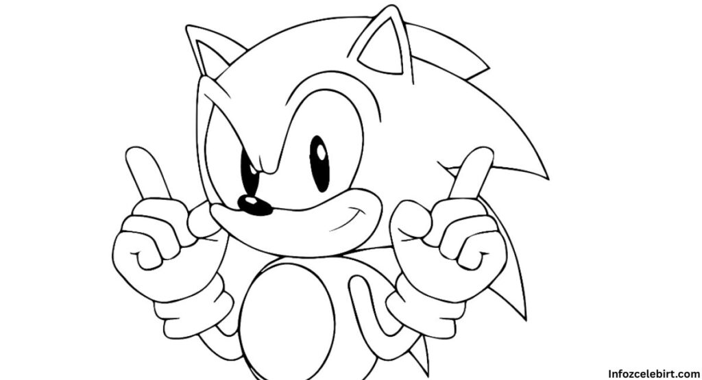 Printable Sonic Coloring Pages